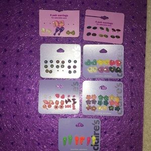 Variety Of Claire’s Earrings
